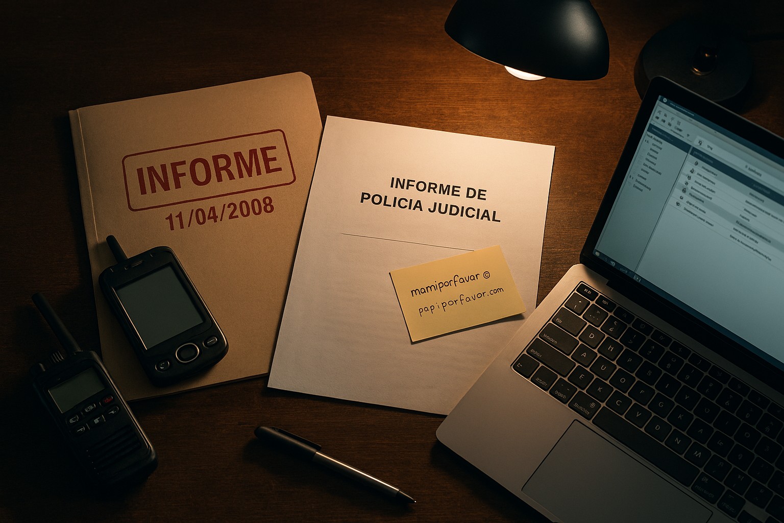 Abril de 2008: el informe que inventó una pista digital