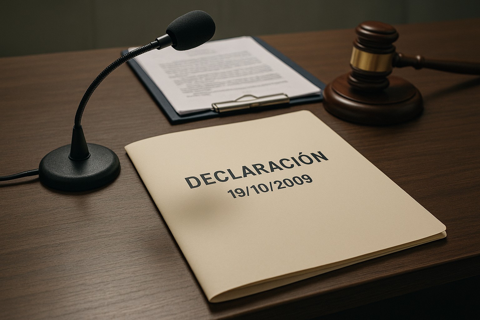 Declaración Jaime ante el MP